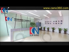 4 Kanalen Fiber Optische Rotary Joint Met geïntegreerde voeding en 485 signaal