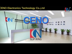 1000M Gigabit Ethernet Slip Ring With Flange For Industry Toepassingen