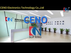 2 van de Misstapring integrated slip ring for van kanaalgigabit ethernet de Industrietoepassing