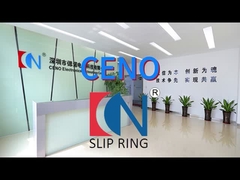 Gebaseerde temperatuur 100M Ethernet pannenkoeken slip ring verzamelaar met IP51 & 300RPM