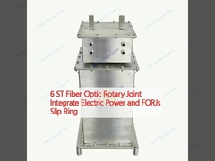 6 ST Glasvezel roterende gewricht integreren elektrische stroom en FORJs slip ring