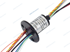 Lage temperatuur capsule slip ring met Power en USB-signaal voor robot armen