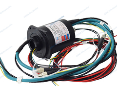 Laag temperatuur integreren FORJs slip ring met Ethernet & glasvezel roterende gewricht