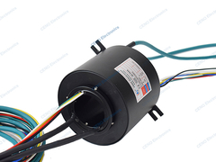 Doorvoerslipring met Ethernet-signaal voor de industrie