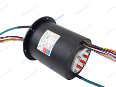 Integrate Electric power Ethernet & RF Slip Ring met Radio Frequency Rotary Union