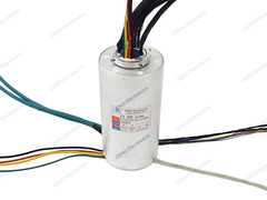 laagtemperatuur waterdichte slip ring met elektrische stroom Ethernet USB & RS232