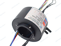 40mm door gat industrie slip ring combineren elektrische stroom met signaal en optie