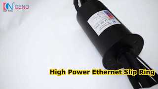Hybride sleepring Ethernet-oplossing met hoog vermogen