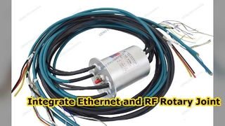 Integreer Ethernet-signaal en RF-roterende verbinding
