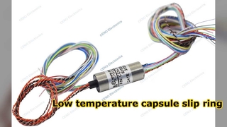 Minicapsule-sleepring voor lage temperaturen