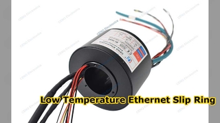 Ethernet-sleepring voor lage temperaturen met RS422-signaal