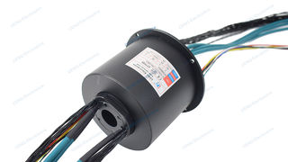 Slipring voor lage temperaturen met stroom- en Ethernet-signaal