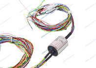 100m Ethernet-signaal elektrische capsule slip rings mini 22mm voor medische apparatuur