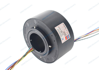 8circuits 1A Signal Through Hole Slip Ring met ID50mm &amp; 500RPM Voor de industrie