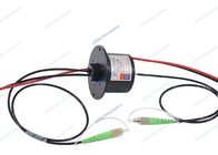 Integreer glasvezel roterende gezamenlijke slip ring met SM &amp; FC APC connector