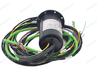 Laagtemperatuur 1000M Ethernet Signal Slip Ring met Doorgat 12mm Voor de industrie