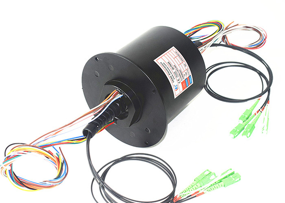 Van Sc/APC van de MM.type Vezel Optische Roterende Gezamenlijke de Schakelaar100rpm Flens