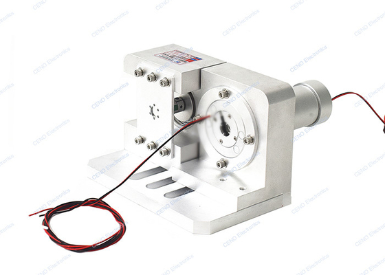 1 Kanaal Fiber Optische Roterende Verbinding Met Voetstuk Werksnelheid 30 rpm