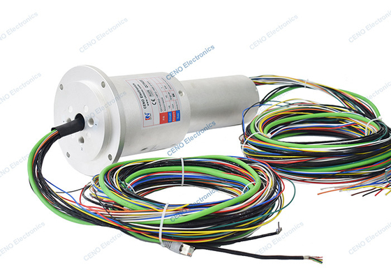 Geïntegreerde het Signaalmisstap Ring Combine Pneumatic Rotary Union van Servomotorethernet