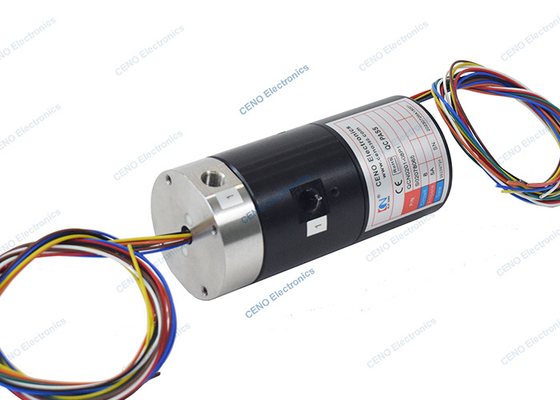 30 rpm geïntegreerde slip ring met roterende pneumatische & Power Joint en elektrische verzamelaar