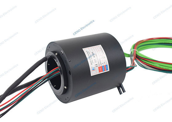 Geïntegreerde Power Gigabit Ethernet Slip Ring Op maat van de industrie Automatisch systeem
