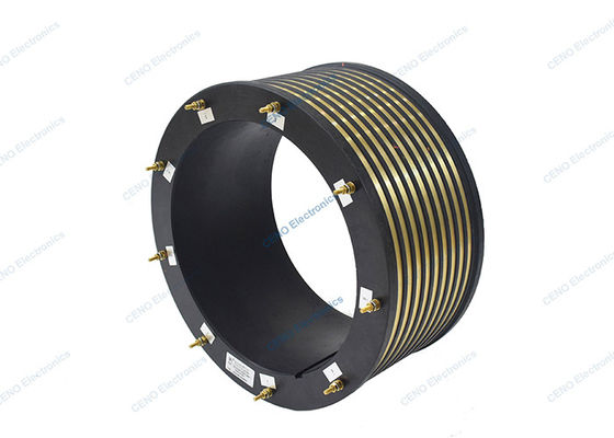 Power Carbon Brush Electrical Slip Ring met doorboor voor de industrie