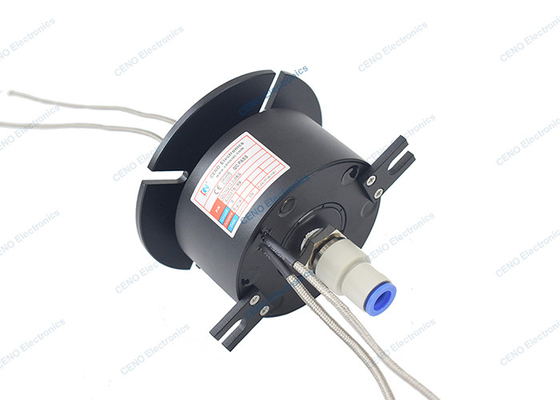 1MPa Ø10mm Tub G1/4'' Pneumatische geïntegreerde draaibare verbinding met thermocouple signaal