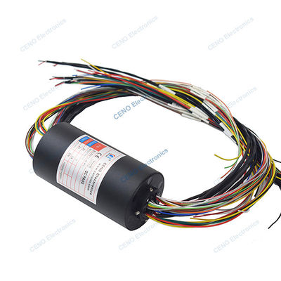 40 circuits 2A 5A Optioneel elektrisch doorboor slip ring voor de industrie