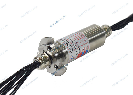 16 kanalen SM MM Glasvezel Rotary Joint met FORJs Slip Ring voor Antenne