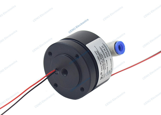 1 kanaal Gas Integrated Pneumatic Rotary Union met Ø6mm Tub & -100KPa ~ 0.6MPa