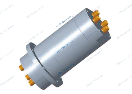 Antenna slip ring met 4 kanalen SMA-F radiofrequentie roterende gewrichten