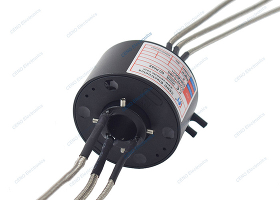 Groep 3 K-type Thermocouple Signal Slip Ring met doorgat voor de industrie
