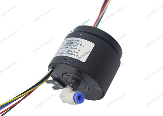 1 kanaal Lucht M6*1.0 & Ø4mm buis Integreer Pneumatische hydraulische roterende unie