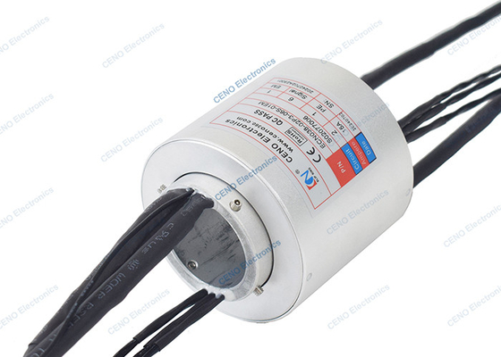 Low Temperature Slip Ring met doorboor 38mm & Ethernet Signal For Industry