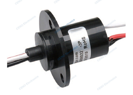 3 schakelingen Roterende elektrische connector Slip Ring Capsule voor automatische