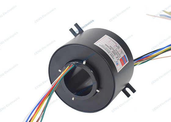 Door boor geleidende slip ring met ID 50mm & Roterende elektrische connector