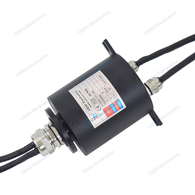 Gepersonaliseerde waterdichte slip ring met IP65 en roterende encoder signaal connector