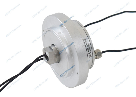 IP68 waterdichte slip ring met doorgat ID08mm huisvestingsmateriaal aluminiumlegering voor automatische robotica