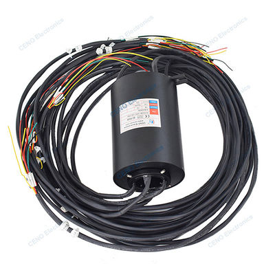 IP65 en optioneel door gat waterdichte slip ring voor testapparatuur