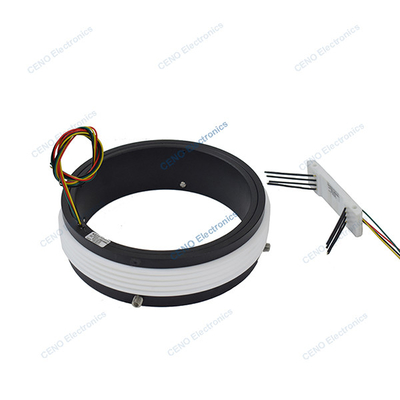 Afzonderlijke slip ring met twee halve structuur geschikt voor complexe mechanische