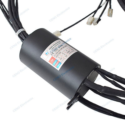 Ethernet slip ring met elektrisch signaal en Ethernet voor industriële systemen