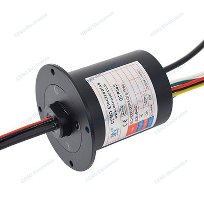 Waterdichte slip ring met IP66 en elektrisch signaal voor automatisch systeem