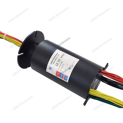 200A Hoogstroom slip ring met elektrische kracht roterende gewricht voor industriële robot
