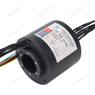 Laag temperatuur slip ring met doorboor elektrische stroom en signaal voor de industrie