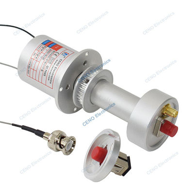 Integreer coaxieel signaal en FORJs slip ring met glasvezel roterende gewricht