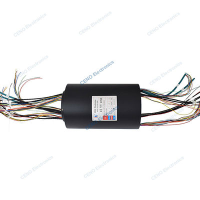 Low Temperature Slip Ring with Option Through Bore and Electric Power and Signal for Industry