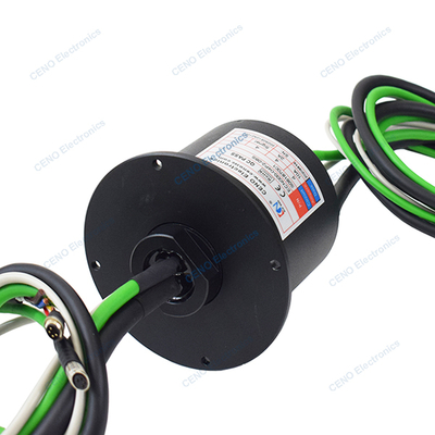 Ethernet Signal Slip Ring met elektrische stroom voor de industrie Robotarm