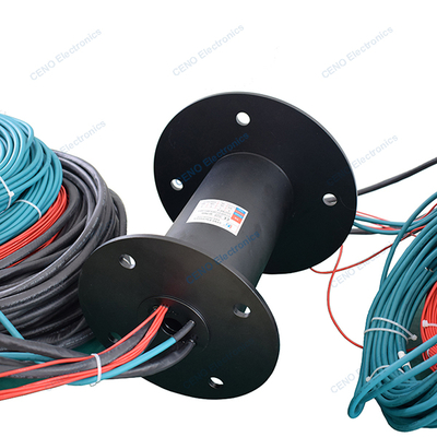 Anti-explosie slipring voor lage temperatuur met elektrische stroom & Ethernet-signaal