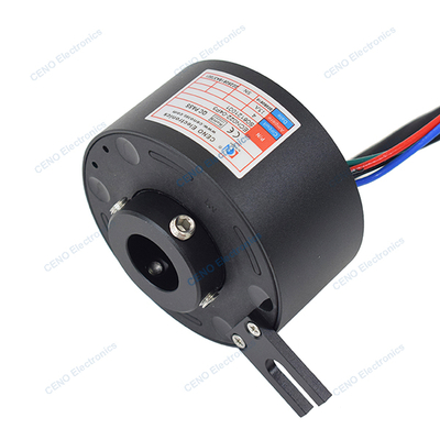 Doorboor slip ring met holle as elektrische stroom voor industrieel systeem