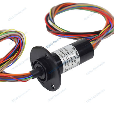 HD-SDI Signal Capsule Slip Ring met elektrische stroom voor industriële systemen